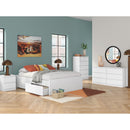  Size_Queen -- Onita EB9630B22 Queen Platform Bed with 1 Side Storage IMAGE 8