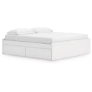  Size_King -- Onita EB9630B23 King Platform Bed with 1 Side Storage IMAGE 1