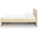  Size_Queen -- Onita EB9632B12 Queen Panel Platform Bed with 1 Side Storage IMAGE 5