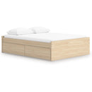  Size_Queen -- Onita EB9632B15 Queen Platform Bed with 2 Side Storage IMAGE 1