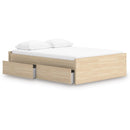  Size_Queen -- Onita EB9632B15 Queen Platform Bed with 2 Side Storage IMAGE 2