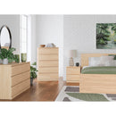  Size_Queen -- Onita EB9632B18 Queen Panel Platform Bed with 2 Side Storage IMAGE 8