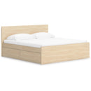  Size_King -- Onita EB9632B23 King Panel Platform Bed with Storage IMAGE 1