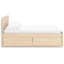  Size_King -- Onita EB9632B23 King Panel Platform Bed with Storage IMAGE 4