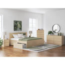  Size_King -- Onita EB9632B23 King Panel Platform Bed with Storage IMAGE 9