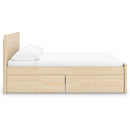  Size_King -- Onita EB9632B24 King Panel Platform Bed with 2 Side Storage IMAGE 4