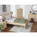  Size_Twin -- Onita EB9632B4 Twin Panel Platform Bed IMAGE 6