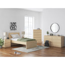  Size_Twin -- Onita EB9632B4 Twin Panel Platform Bed IMAGE 7
