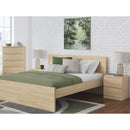  Size_Queen -- Onita EB9632B6 Queen Panel Platform Bed IMAGE 7