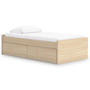  Size_Twin -- Onita EB9632B7 Twin Platform Bed with 1 Side Storage IMAGE 1