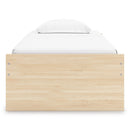  Size_Twin -- Onita EB9632B7 Twin Platform Bed with 1 Side Storage IMAGE 3