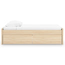  Size_Twin -- Onita EB9632B7 Twin Platform Bed with 1 Side Storage IMAGE 4