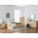  Size_Twin -- Onita EB9632B7 Twin Platform Bed with 1 Side Storage IMAGE 8