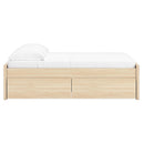  Size_Full -- Onita EB9632B8 Full Platform Bed with 1 Side Storage IMAGE 4