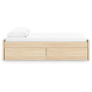  Size_Queen -- Onita EB9632B9 Queen Platform Bed with 1 Side Storage IMAGE 4