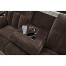  Manufacturer Color_Chocolate -- Observation PC2140699 Reclining Power Sofa with Drop Down Table IMAGE 7