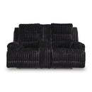  Manufacturer Color_Onyx -- Rhine Falls PC4280596 Double Reclining Power Loveseat with Console IMAGE 2