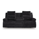  Manufacturer Color_Onyx -- Rhine Falls PC4280599 Reclining Power Sofa with Drop Down Table IMAGE 3