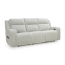  Manufacturer Color_Alloy -- Forest Lake PC6420315 Power Reclining Sofa with Adjustable Headrest IMAGE 1