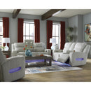  Manufacturer Color_Alloy -- Forest Lake PC6420318 Power Reclining Loveseat with Console and Adjustable Headrest IMAGE 17