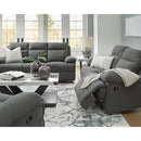  Manufacturer Color_Charcoal -- Side-Swipe PC9140686 Reclining Loveseat IMAGE 11