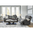  Manufacturer Color_Charcoal -- Side-Swipe PC9140686 Reclining Loveseat IMAGE 18