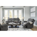  Manufacturer Color_Charcoal -- Side-Swipe PC9140686 Reclining Loveseat IMAGE 19