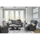  Manufacturer Color_Charcoal -- Side-Swipe PC9140686 Reclining Loveseat IMAGE 20