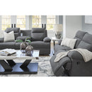  Manufacturer Color_Charcoal -- Side-Swipe PC9140686 Reclining Loveseat IMAGE 8