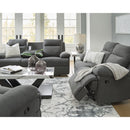  Manufacturer Color_Charcoal -- Side-Swipe PC9140689 Reclining Sofa with Drop Down Table IMAGE 10