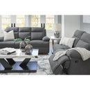  Manufacturer Color_Charcoal -- Side-Swipe PC9140689 Reclining Sofa with Drop Down Table IMAGE 15