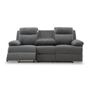  Manufacturer Color_Charcoal -- Side-Swipe PC9140689 Reclining Sofa with Drop Down Table IMAGE 4