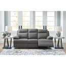  Manufacturer Color_Charcoal -- Side-Swipe PC9140689 Reclining Sofa with Drop Down Table IMAGE 6
