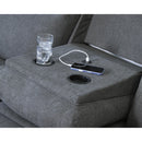  Manufacturer Color_Charcoal -- Side-Swipe PC9140689 Reclining Sofa with Drop Down Table IMAGE 8