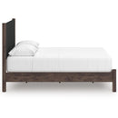  Size_Queen -- Pamytta PCB2614B12 Queen Upholstered Panel Platform Bed IMAGE 3