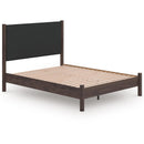  Size_Queen -- Pamytta PCB2614B12 Queen Upholstered Panel Platform Bed IMAGE 5