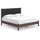  Size_King -- Pamytta PCB2614B28 King Upholstered Panel Platform Bed IMAGE 1