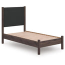  Size_Twin -- Pamytta PCB2614B8 Twin Upholstered Panel Platform Bed IMAGE 5