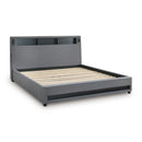  Size_King -- Verishaw PCB2721B21 King Upholstered Bed IMAGE 3