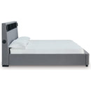 Size_King -- Verishaw PCB2721B21 King Upholstered Bed IMAGE 6