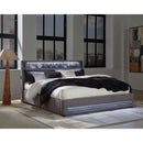  Size_California King -- Verishaw PCB2721B22 California King Upholstered Bed IMAGE 13