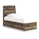  Size_Twin -- Chirason PCB3367B27 Twin Panel Bed with Storage IMAGE 1