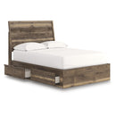  Size_Full -- Chirason PCB3367B28 Full Panel Bed with Storage IMAGE 2