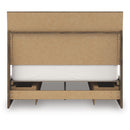  Size_Queen -- Chirason PCB3367B4 Queen Panel Bed with Storage IMAGE 5