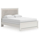  Size_Queen -- Zuraleus PCB3381B6 Queen Upholstered Panel Bed IMAGE 1
