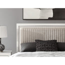  Size_Queen -- Zuraleus PCB3381B6 Queen Upholstered Panel Bed IMAGE 5