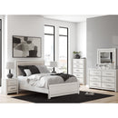 Size_Queen -- Zuraleus PCB3381B6 Queen Upholstered Panel Bed IMAGE 7