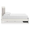  Size_King -- Zuraleus PCB3381B9 King Upholstered Panel Storage Bed IMAGE 3