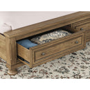  Size_King -- Feddinger PCB779B8 King Storage Sleigh Bed IMAGE 11