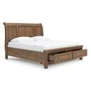 Size_King -- Feddinger PCB779B8 King Storage Sleigh Bed IMAGE 2
